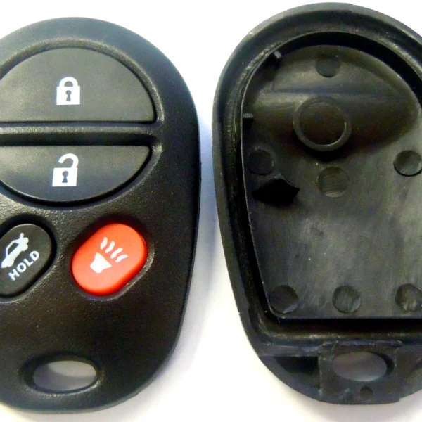 keyless remote 4 button Replacement Case Shell for FCC ID GQ43VT20T car key fob
