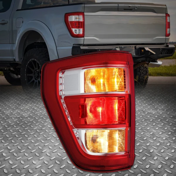 For 21-23 Ford F-150 XL XLT Left Driver Side Rear Tail Light Brake Lamp w/o BLIS
