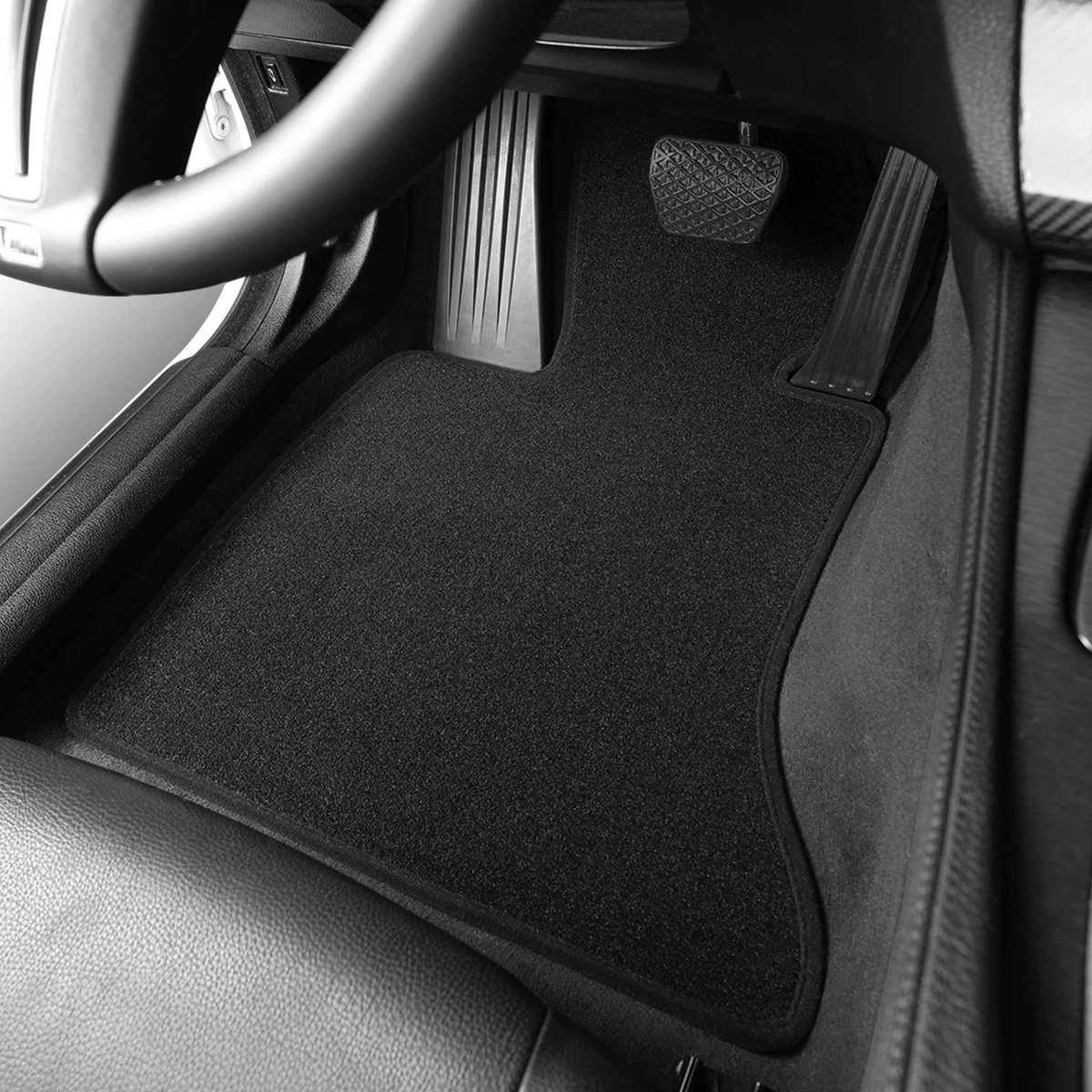 For Toyota Camry 2017-2023 Quality Black Carpet Velour Car Floor Mats Liners - Image 3