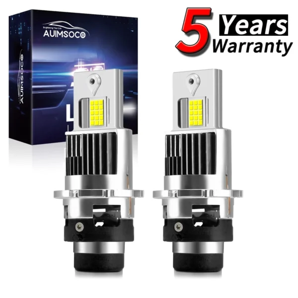 For Lexus SC430 2002-2004 2006-2010 2Pcs LED Headlight Bulbs Bright Hi/Lo Beam