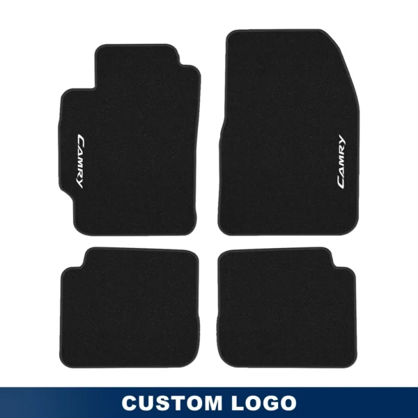 Car Floor Mats For Toyota Camry 1996-2001 Waterproof Black Carpet Velour Liners