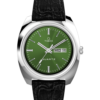 Q Timex 1978 Day/Date 37.5mm Leather Strap Watch