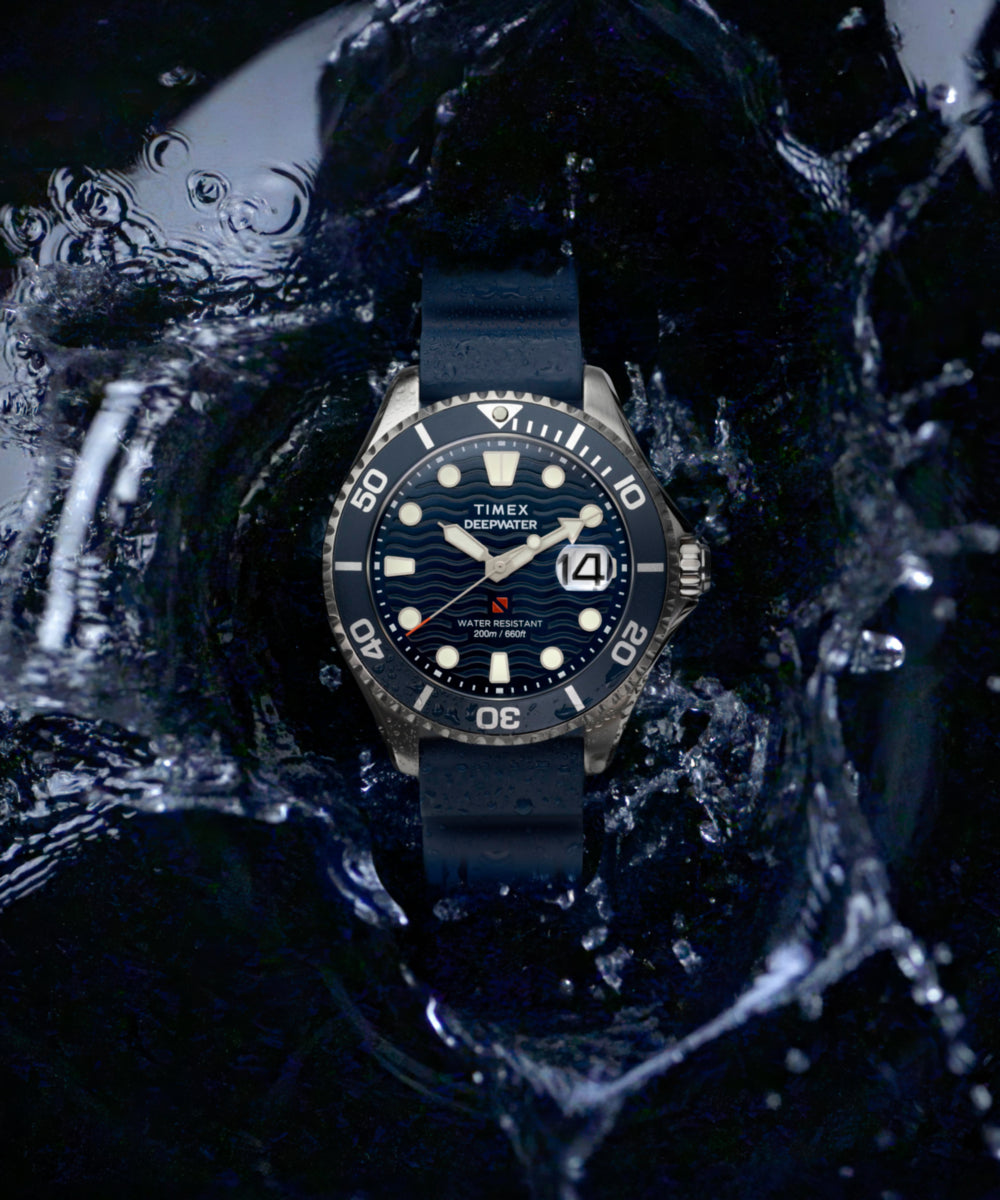 Deepwater Meridian 200 44mm Synthetic Rubber Strap Watch - Image 6