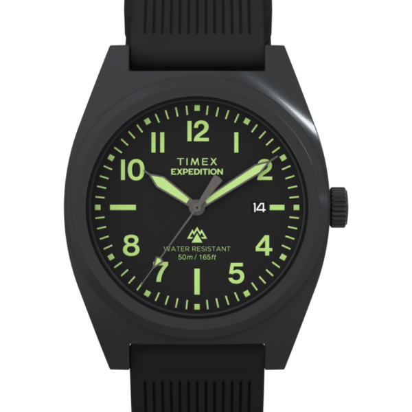 Expedition® Capstone 39mm Silicone Strap Watch