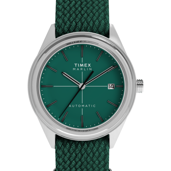 Marlin® Jet Automatic 38mm Fabric Strap Watch