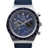 Q Timex® Chronograph 40mm Leather Strap Watch
