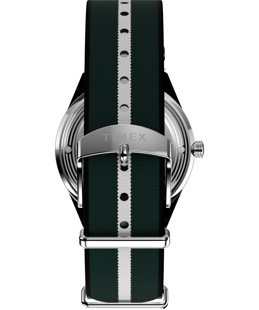 Marlin® Jet Quartz 38mm Fabric Strap Watch - Image 3