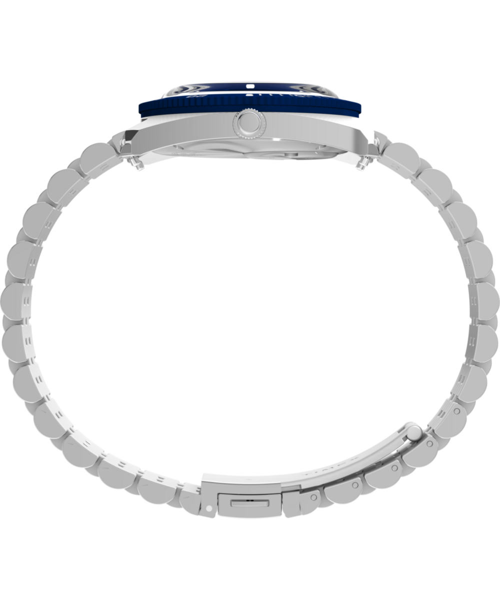 Q Timex® 1971 Velocity 36mm Stainless Steel Bracelet Watch - Image 2