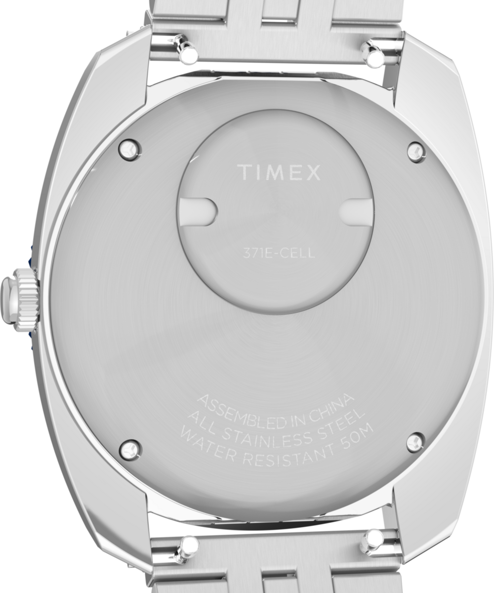 Q Timex® 1971 Velocity 36mm Stainless Steel Bracelet Watch - Image 4