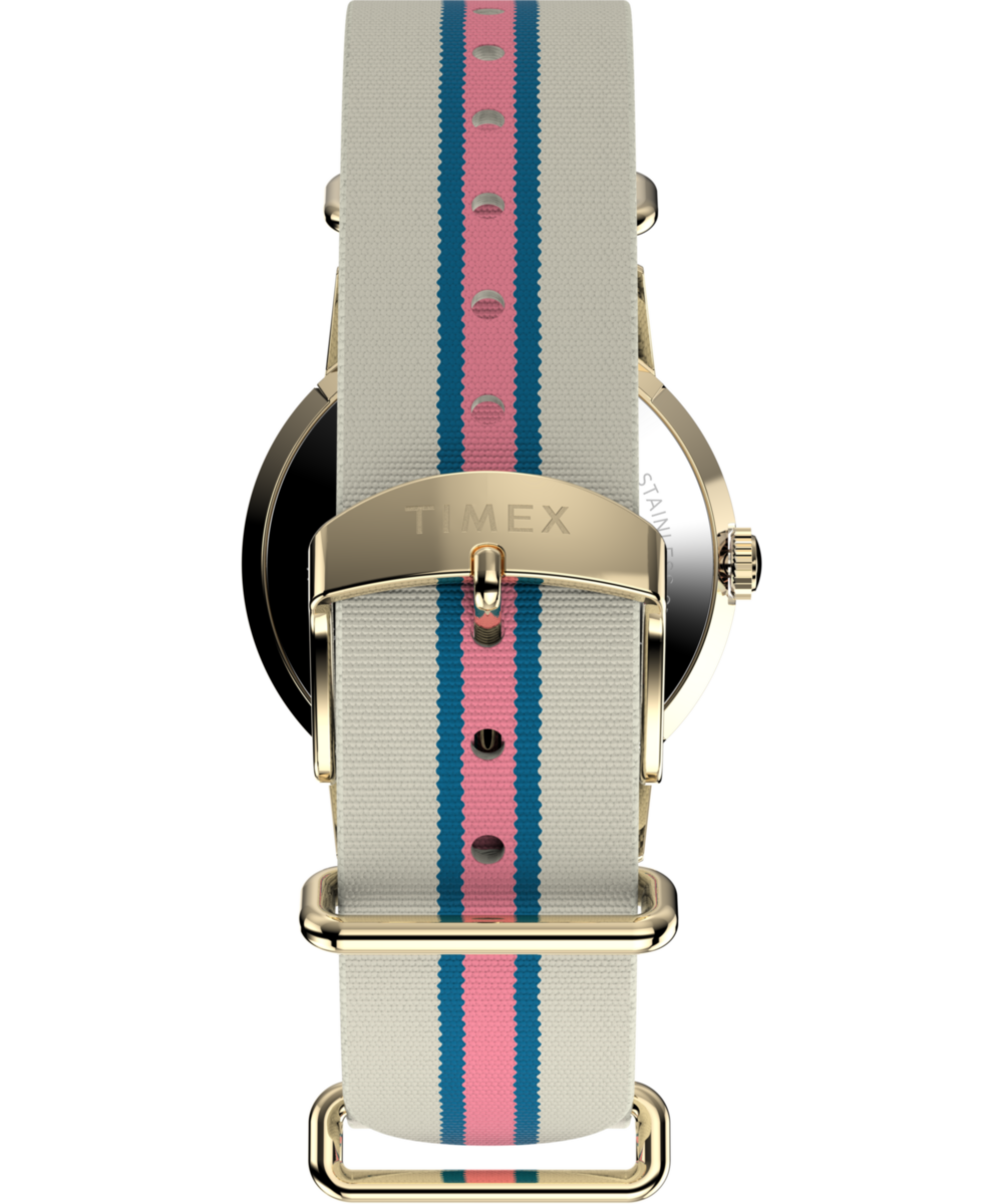 Marlin® 34mm Fabric Strap Watch - Image 5
