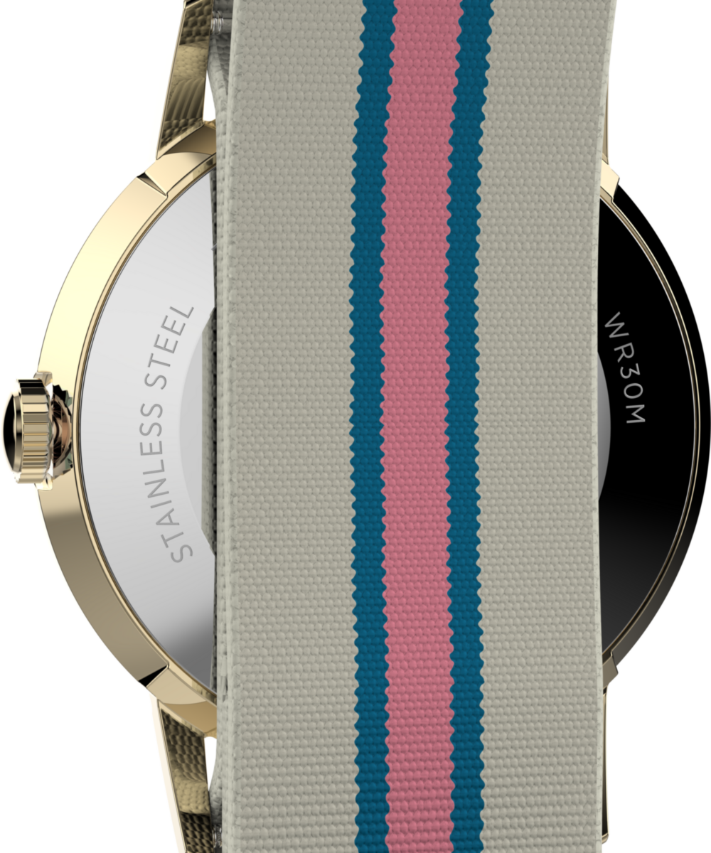 Marlin® 34mm Fabric Strap Watch - Image 6
