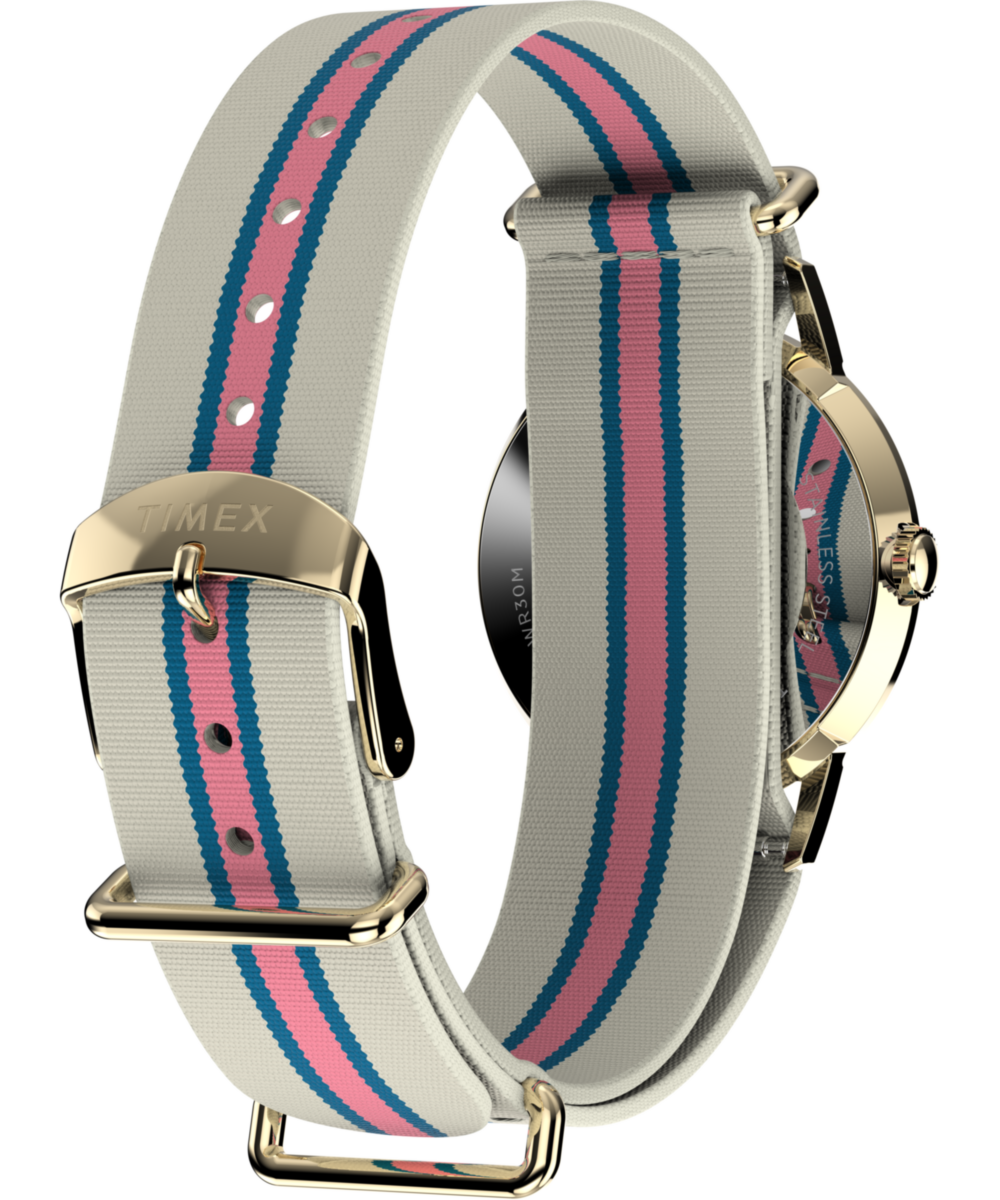 Marlin® 34mm Fabric Strap Watch - Image 7