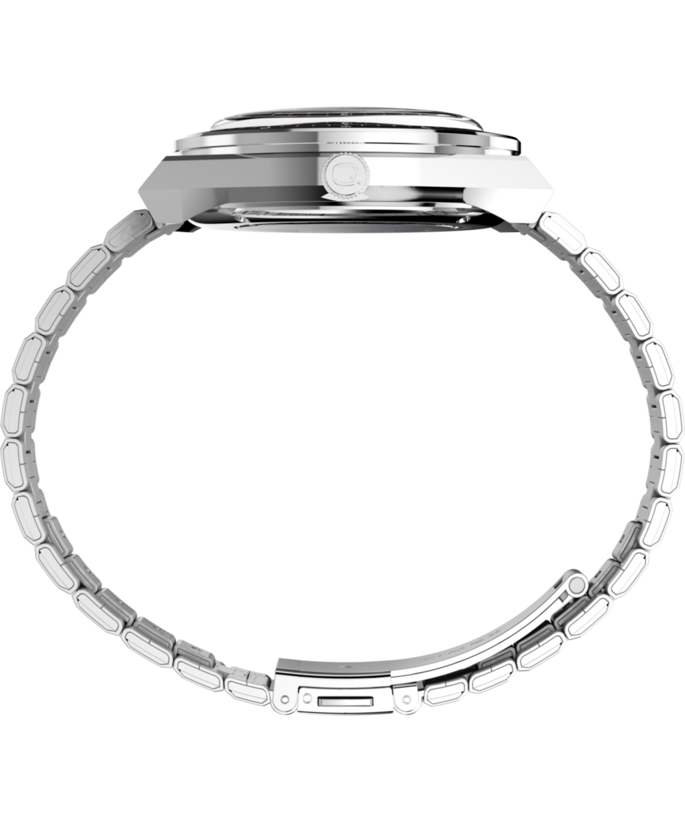 Q Timex NASA 40mm Stainless Steel Bracelet Watch - Image 3